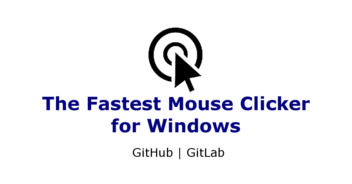 The Fastest Mouse Clicker for Windows