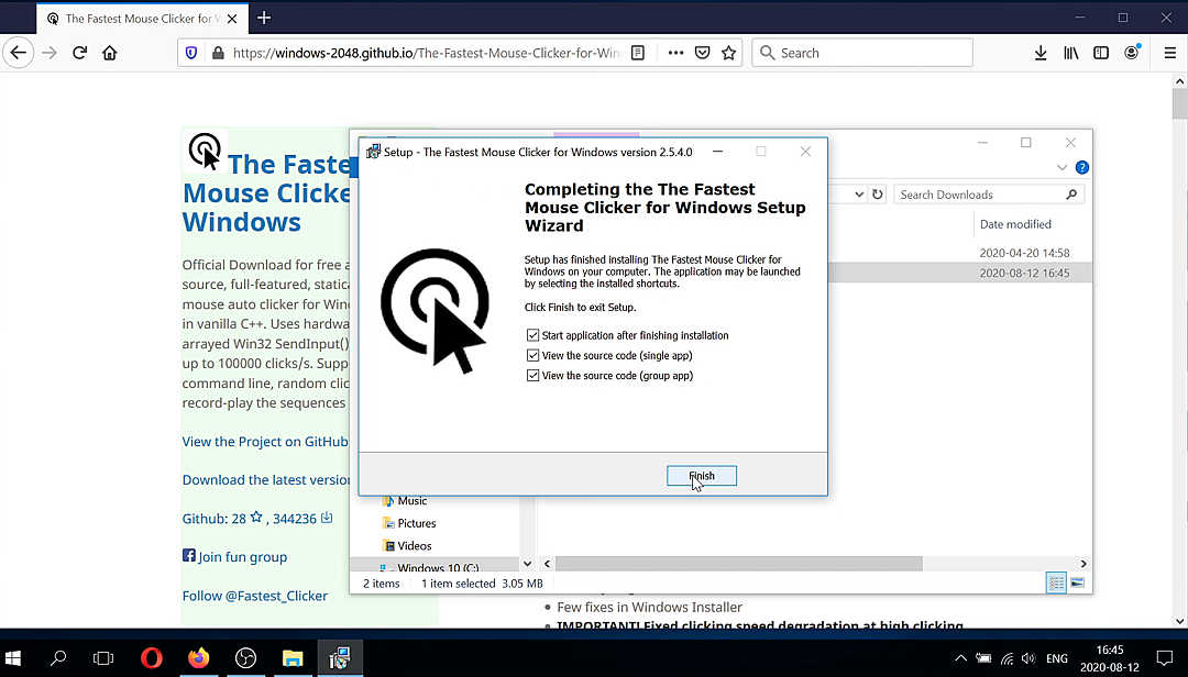 Fast mouse clicker sourceforge