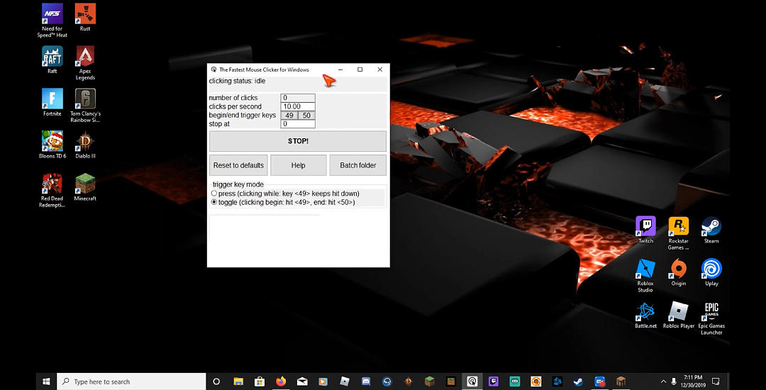 The Fastest Mouse Clicker For Windows Official Download - how to get a auto clicker for roblox pc 2019